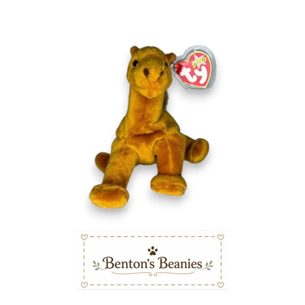 Niles the Camel Ty Beanie Baby | Desert Daydreamer 🐪 | Mint Heart Tag ⭐